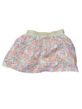 Carters Toddler Girls Floral Skirt With Elastic Waistband Size 2T